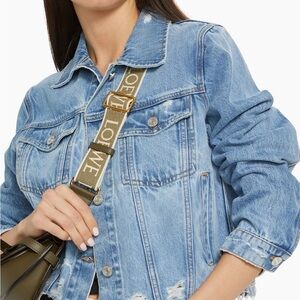 FRAME Destroyed Vintage Denim Jacket